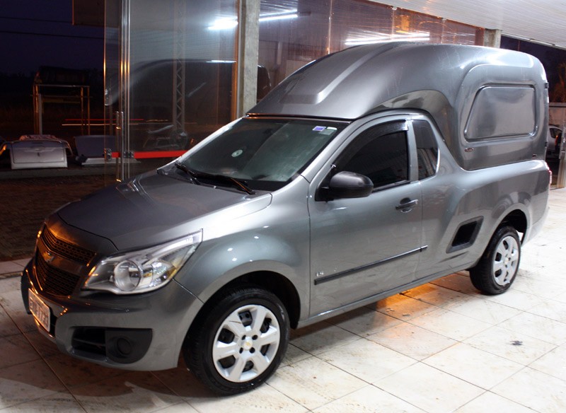 Capota de Fibra para Montana, capota carga alta